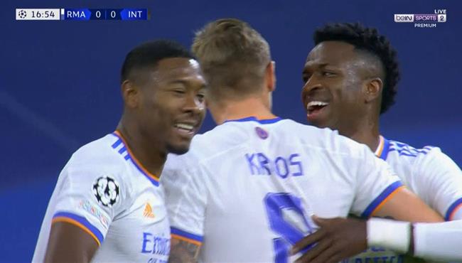 اهداف مباراة ريال مدريد وانتر ميلان 2 0 دوري ابطال اوروبا