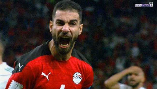 هدف عمرو السولية في مرمي الجزائر بكاس العرب
