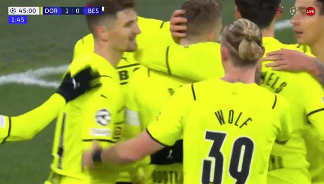 اهداف مباراة بوروسيا دورتموند وبشكتاش 5 0 دوري ابطال اوروبا