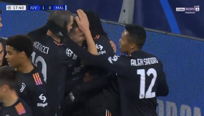 هدف فوز يوفنتوس علي مالمو 1 0 دوري ابطال اوروبا