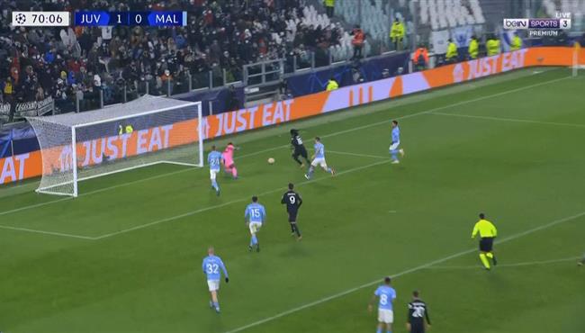 مويس كين يهدر فرصة هدف امام مالمو بدوري ابطال اوروبا