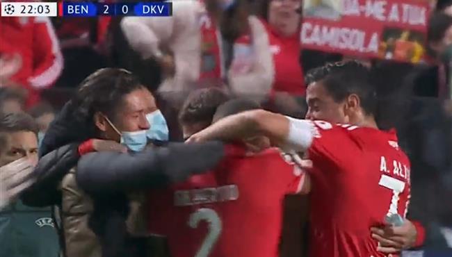 اهداف مباراة بنفيكا ودينامو كييف 2 0 دوري ابطال اوروبا