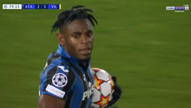 هدف اتالانتا الثاني في مرمي فياريال دوفان زاباتا