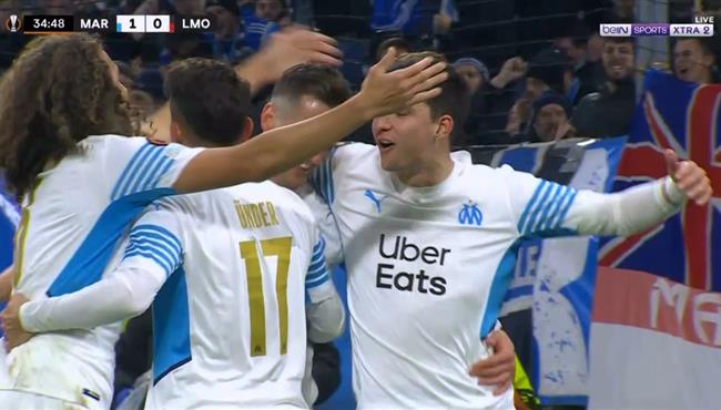 هدف فوز مارسيليا علي لوكوموتيف موسكو 1 0 الدوري الاوروبي