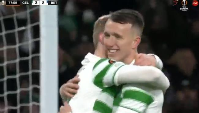 اهداف مباراة ريال بيتيس وسلتيك 2 3 الدوري الاوروبي