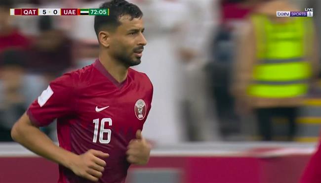 العارضة تحرم بوعلام خوخي من تسجيل هدف امام الامارات