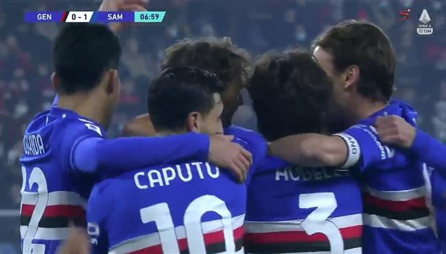 اهداف مباراة سامبدوريا وجنوي 3 1 الدوري الايطالي