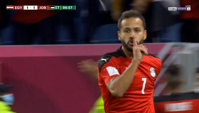 هدف احمد رفعت في مرمي الاردن اسيست محمد شريف