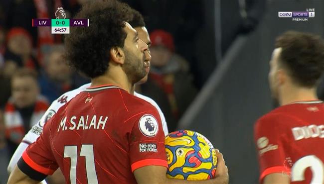 ملخص لمسات محمد صلاح في مباراة ليفربول واستون فيلا بالدوري الانجليزي