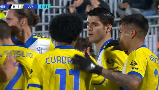 اهداف مباراة يوفنتوس وفينيتسيا 1 1 الدوري الايطالي