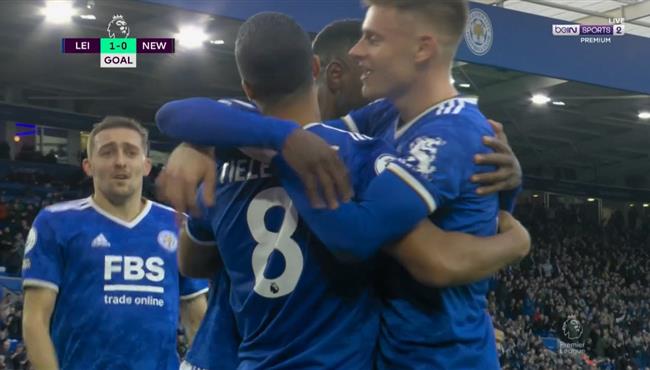 اهداف مباراة ليستر سيتي ونيوكاسل 4 0 الدوري الانجليزي