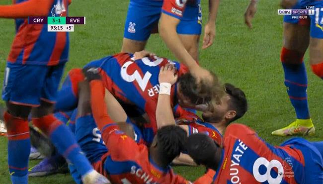 اهداف مباراة ايفرتون وكريستال بالاس 1 3 الدوري الانجليزي