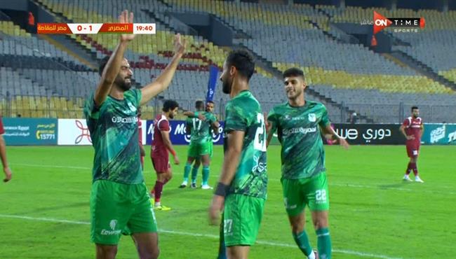 اهداف مباراة المصري ومصر المقاصة 3 2 الدوري المصري