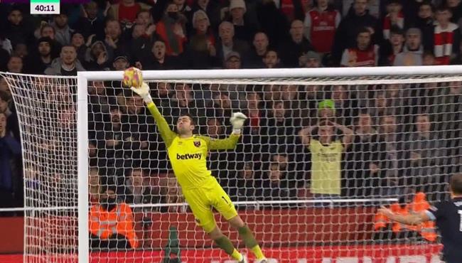 فابيانسكي يتألق وينقذ وست هام امام ارسنال في الدوري الانجليزي