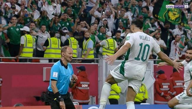 هدف يوسف بلايلي القاتل في مرمي قطر بكاس العرب