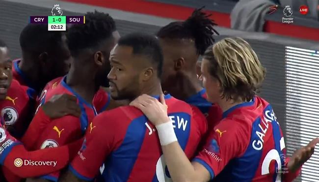 اهداف مباراة ساوثامبتون وكريستال بالاس 2 2 الدوري الانجليزي