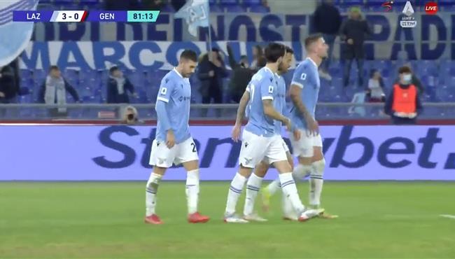 اهداف مباراة لاتسيو وجنوي 3 1 الدوري الايطالي