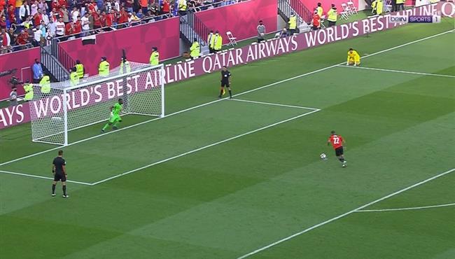 ركلات ترجيح مباراة مصر وقطر في كأس العرب