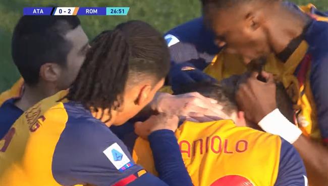 اهداف مباراة روما واتالانتا 4 1 الدوري الايطالي