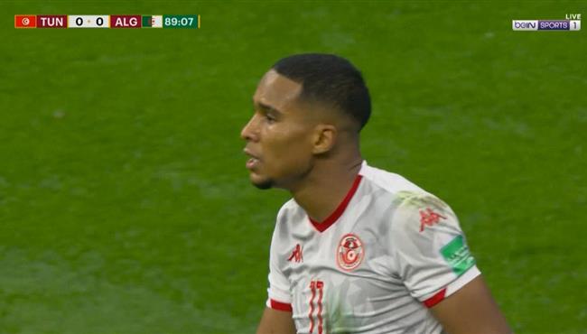 سيف الدين الجزيري يهدر هدف قاتل لتونس امام الجزائر