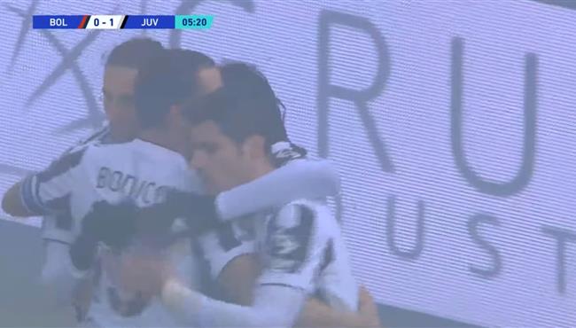 اهداف مباراة يوفنتوس وبولونيا 2 0 الدوري الايطالي