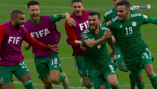اهداف مباراة الجزائر وتونس 2 0 نهائي كأس العرب