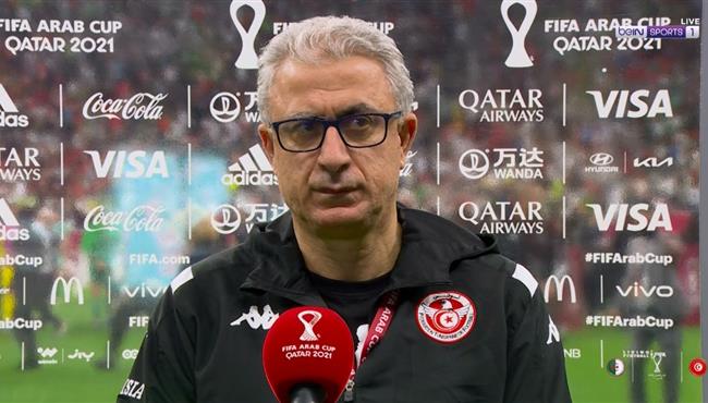 تضريحات منذر الكبير بعد مباراة الجزائر وتونس بنهائي كاس العرب