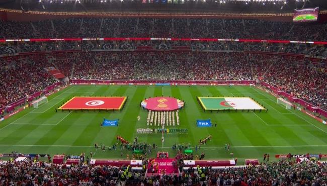 ملخص مباراة الجزائر وتونس 2 0 نهائي كأس العرب