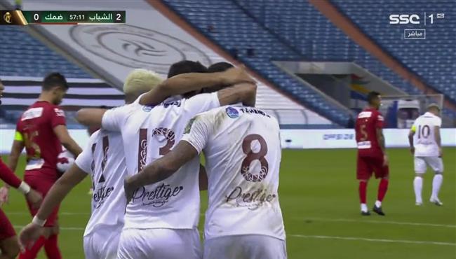 اهداف مباراة الشباب وضمك 5 0 كاس خادم الحرمين الشريفين