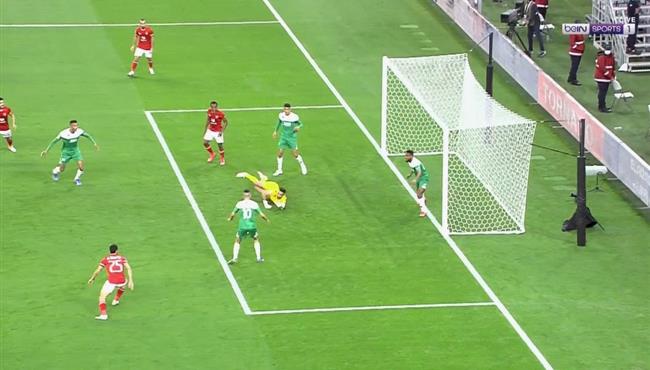 فرصة خطيرة للاهلي علي مرمي الرجاء بكأس السوبر الافريقي