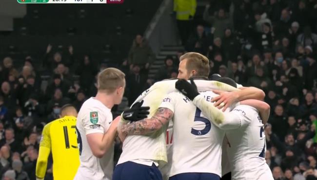 اهداف مباراة توتنهام ووست هام 2 1 كاس الرابطة الانجليزية