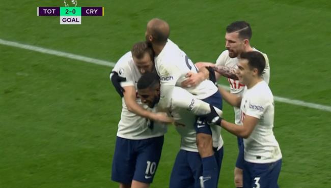 اهداف مباراة توتنهام وكريستال بالاس 3 0 الدوري الانجليزي