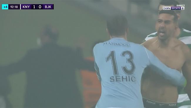 هدف أحمد حسن كوكا الرائع أمام بشكتاش في الوقت القاتل بالدوري التركي