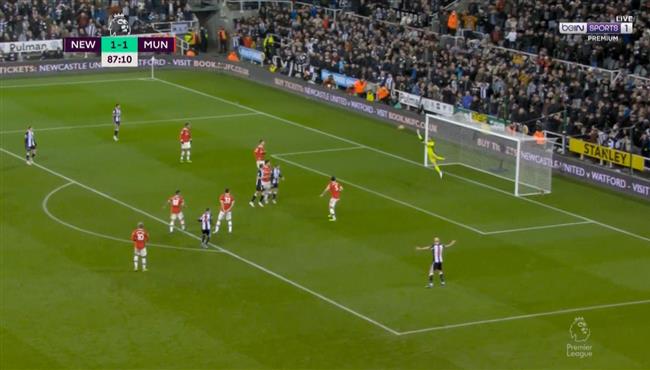 دي خيا والقائم يحرمان نيوكاسل من هدف ثاني امام مانشستر يونايتد