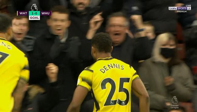 هدف دينيس الرائع في مرمي وست هام بالدوري الانجليزي