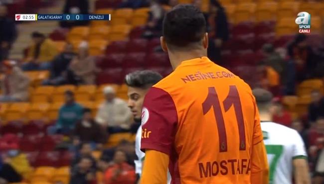 مصطفي محمد يهدر هدف محقق لجالطة سراي امام دينزلي سبور بكأس تركيا