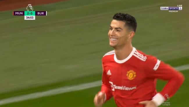 هدف كريستيانو رونالدو في مرمي بيرنلي بالدوري الانجليزي