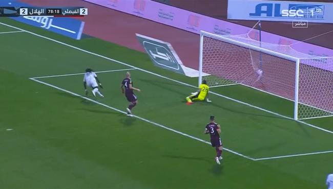 اهداف مباراة الهلال والفيصلي 3 2 الدوري السعودي
