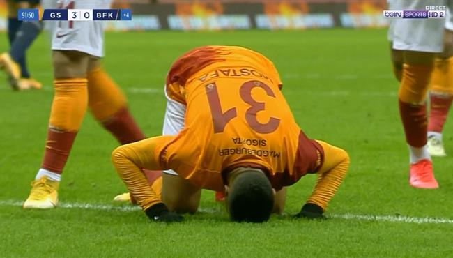 هدف مصطفي محمد فى مرمي باشاك شهير بالدوري التركي