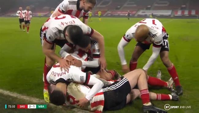 اهداف مباراة شيفيلد ووست بروميتش 2 1 الدوري الانجليزي