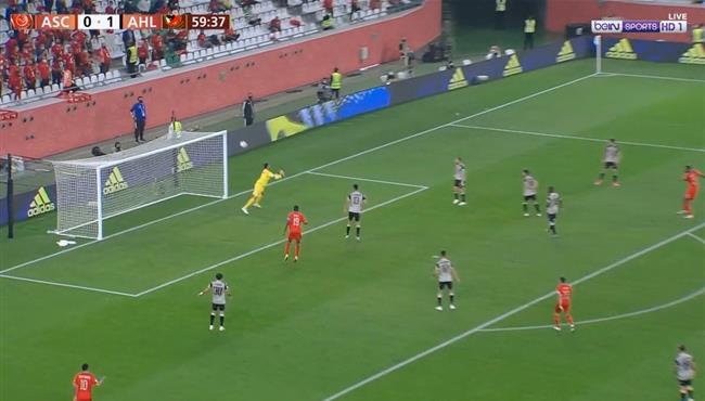 خطأ من محمد الشناوي كاد ان يتسبب فى هدف تعادل الدحيل مع الاهلي