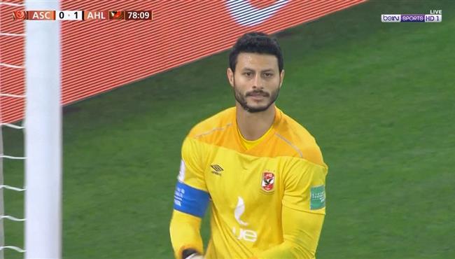 تصدي محمد الشناوي الرائع ينقذ الاهلي من هدف للدحيل
