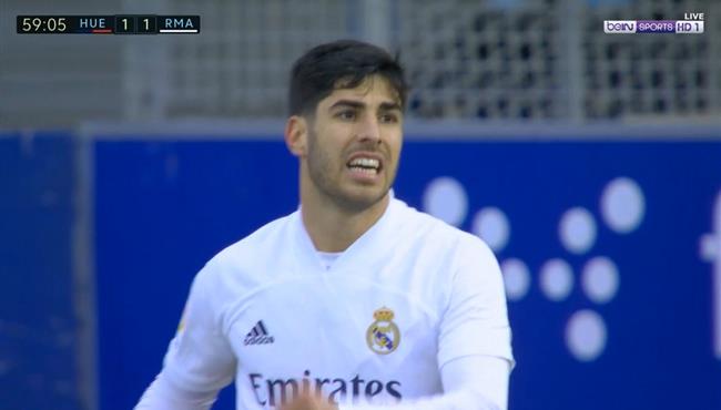 اسينسيو كاد ان يسجل هدف رائع امام هويسكا