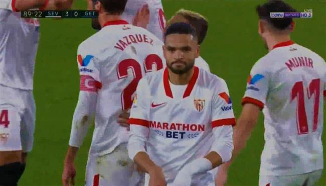 هدف يوسف النصيري فى مرمي خيتافى بالدوري الاسباني