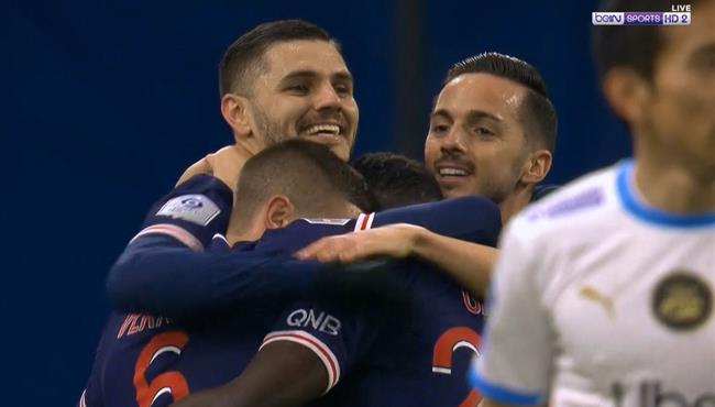 هدف ماورو ايكاردي الرائع فى مرمي مارسيليا بالدوري الفرنسي