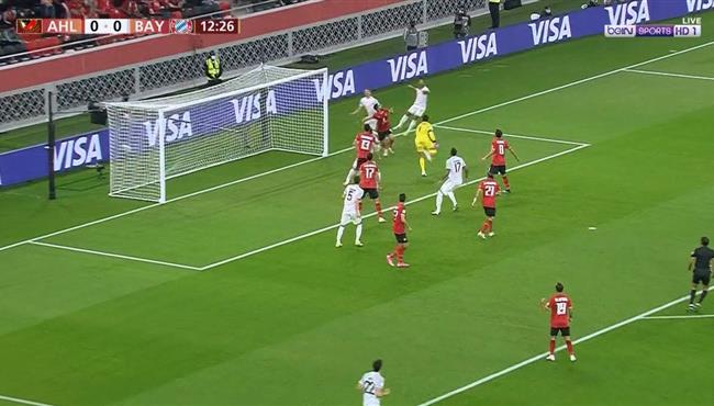 خطأ من محمد الشناوي كاد ان يتسبب فى هدف اول لبايرن ميونخ