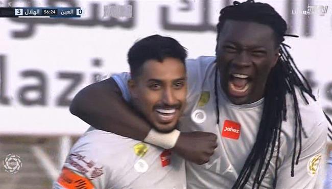 سوبر هاتريك جوميز امام العين في الدوري السعودي