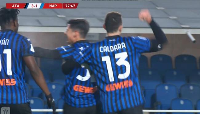 اهداف مباراة اتالانتا ونابولي 3 1 كاس ايطاليا