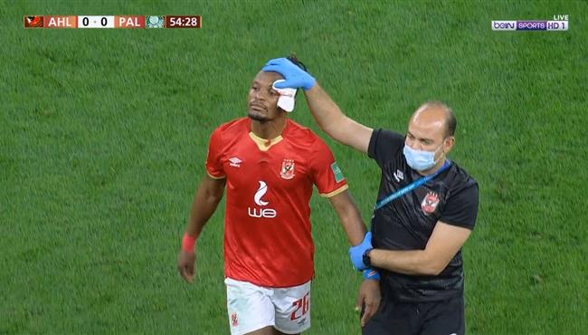 اصابة بواليا وخروجه في مباراة الاهلي وبالميراس