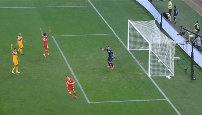 هدف بايرن ميونخ الملغي امام تيجريس في نهائي كأس العالم للاندية